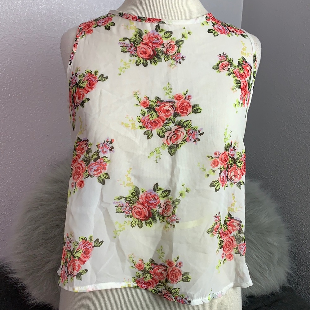 Flower Pattern Blouse